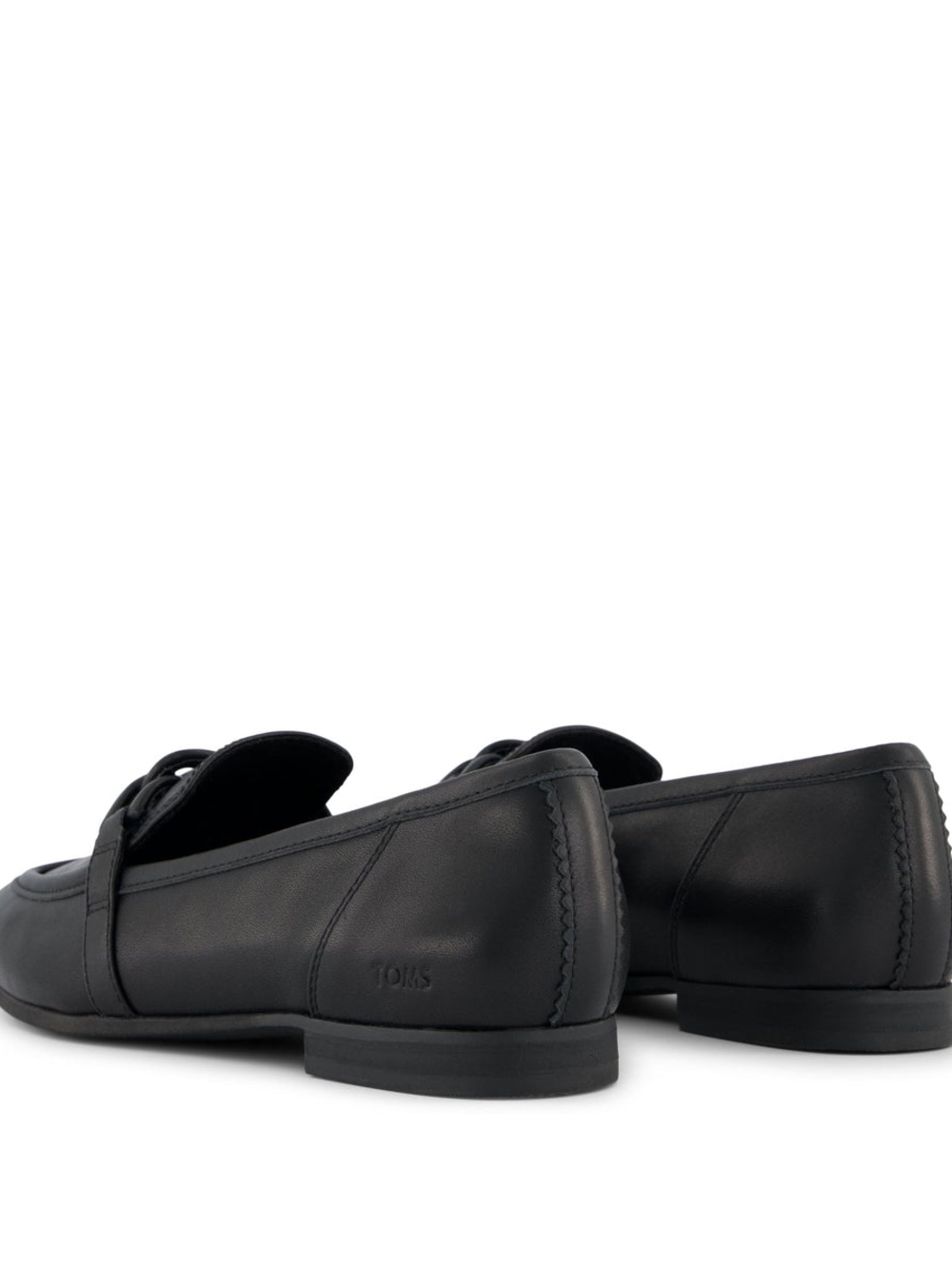 BNIB Toms Womens Black Lynette Chain Loafer 8.5 - Picture 3 of 6